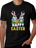 Happy Easter Bunny Graphic T-Shirt