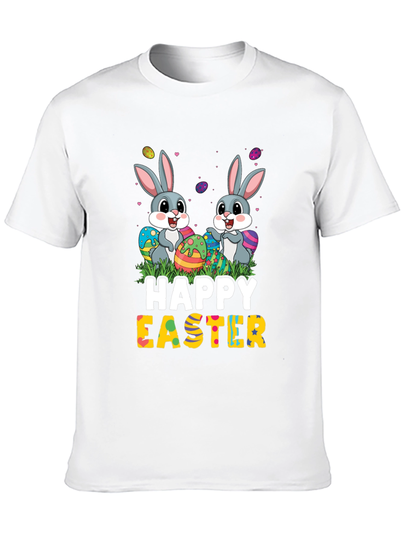 Happy Easter Bunny Graphic T-Shirt