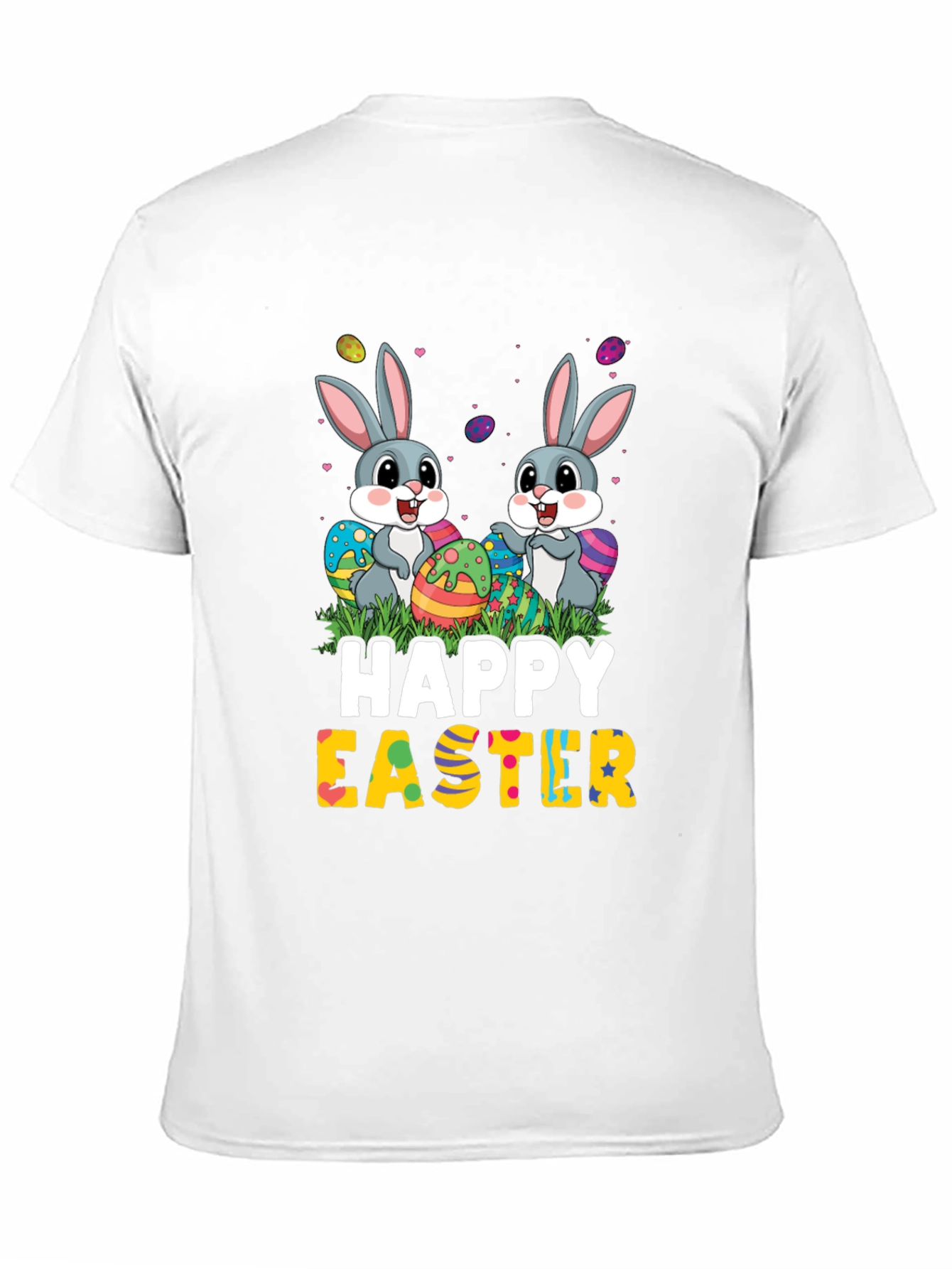 Happy Easter Bunny Graphic T-Shirt