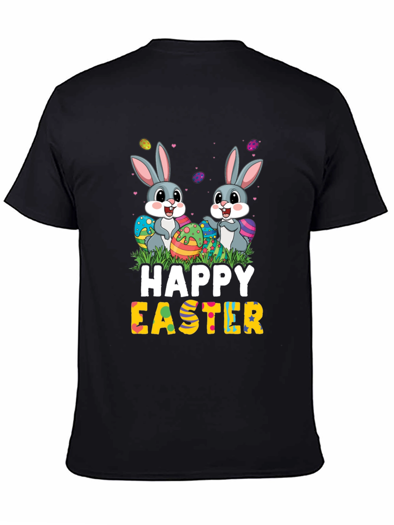 Happy Easter Bunny Graphic T-Shirt