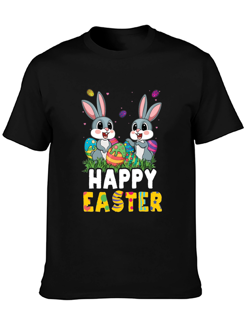 Happy Easter Bunny Graphic T-Shirt