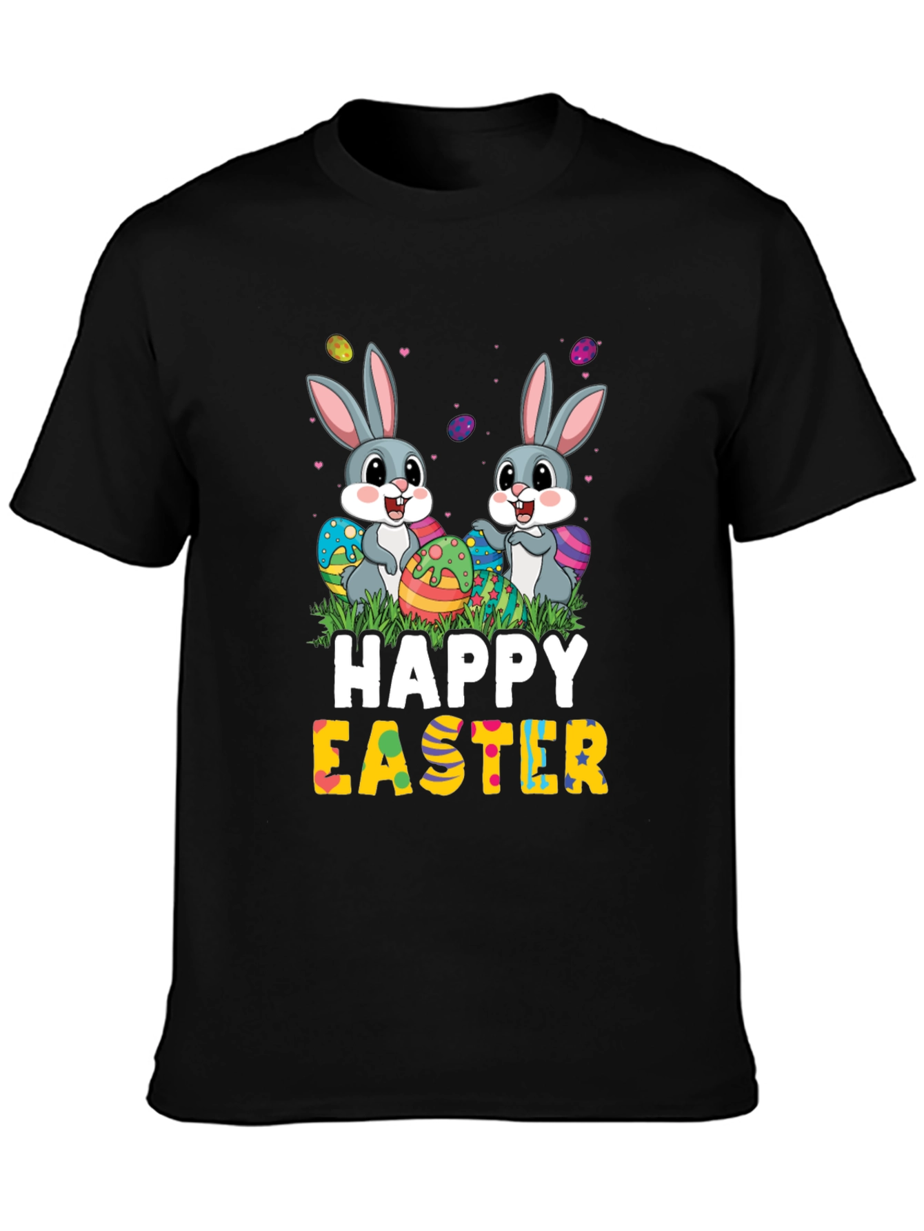 Happy Easter Bunny Graphic T-Shirt