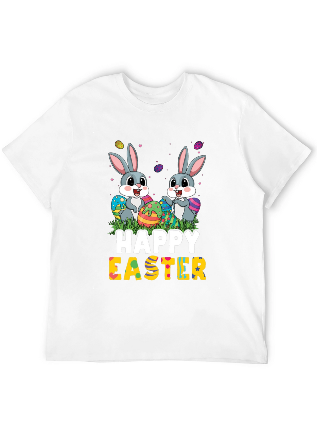 Happy Easter Bunny Graphic T-Shirt