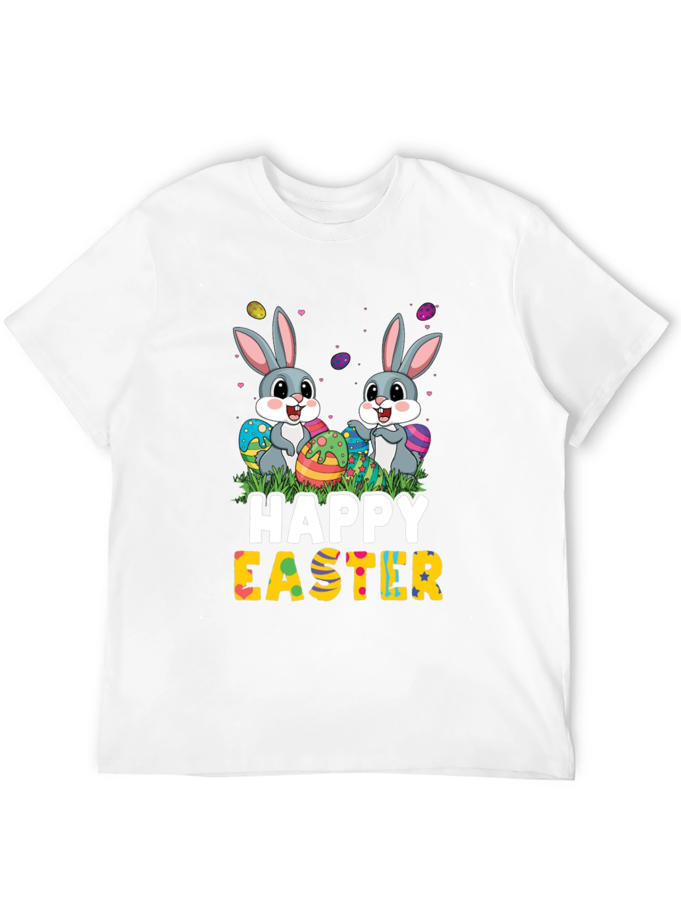 Happy Easter Bunny Graphic T-Shirt