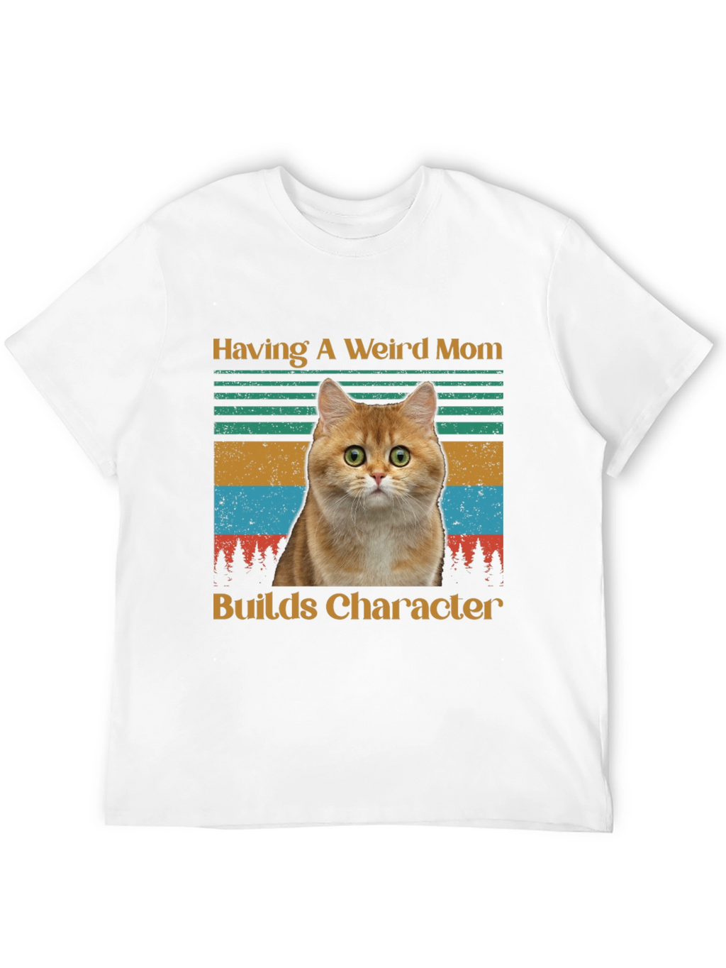 Weird Mom Cat T-Shirt