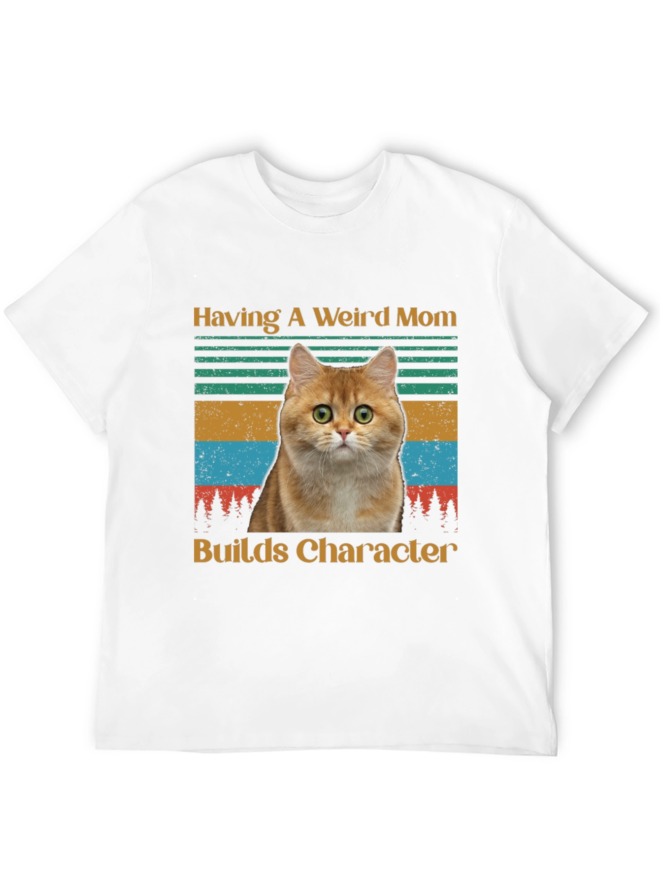 Weird Mom Cat T-Shirt