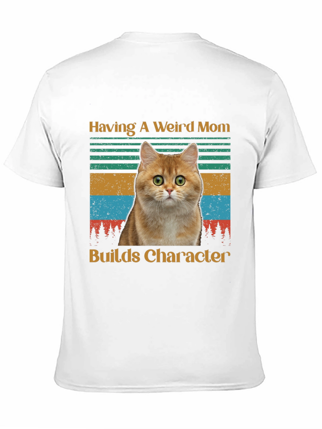 Weird Mom Cat T-Shirt
