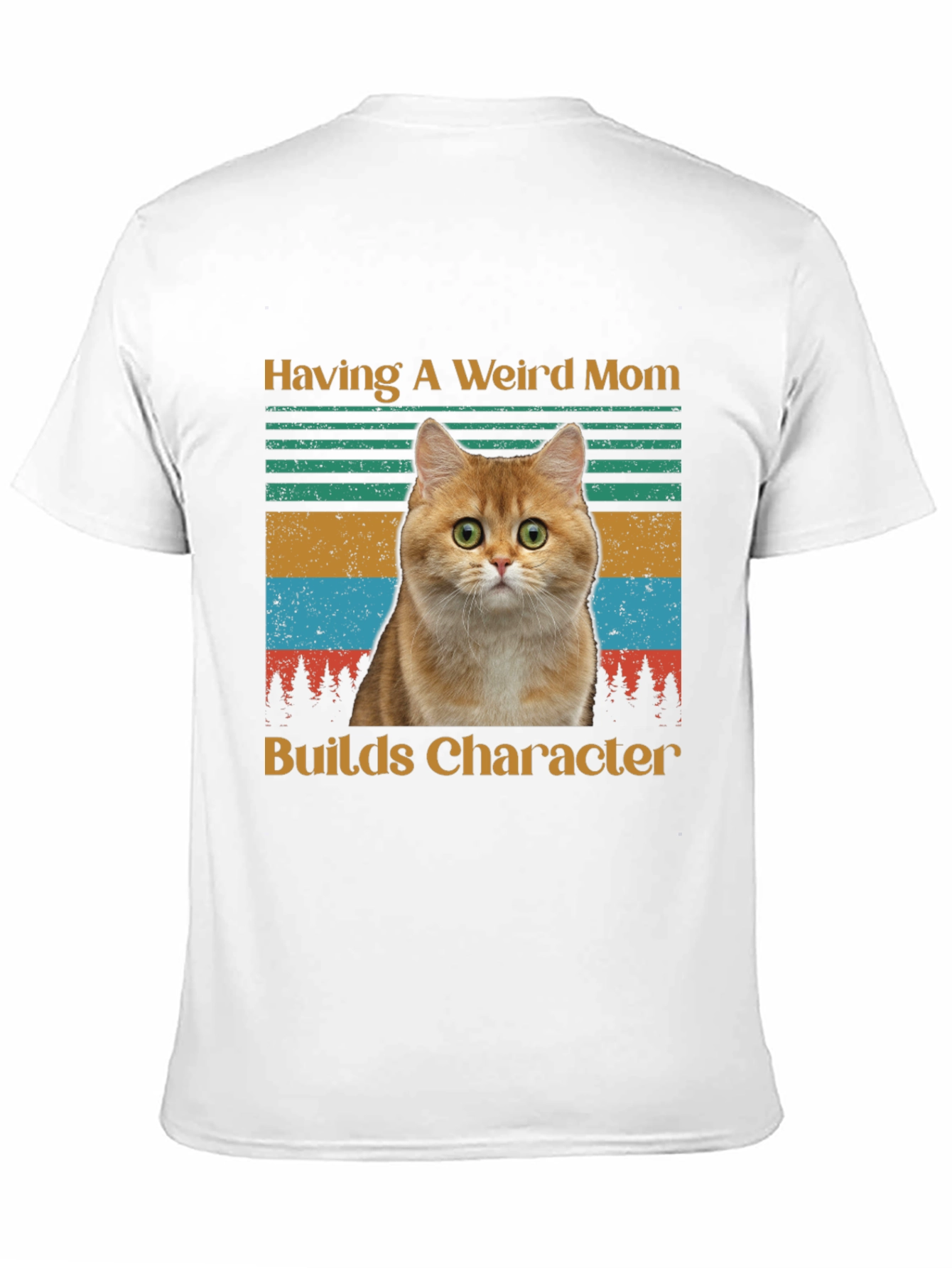 Weird Mom Cat T-Shirt