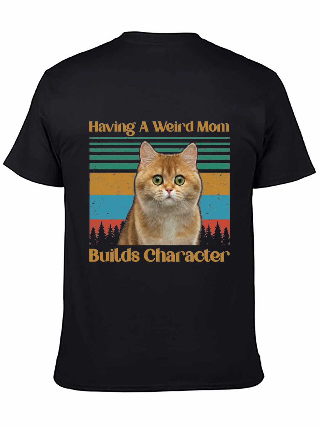 Weird Mom Cat T-Shirt