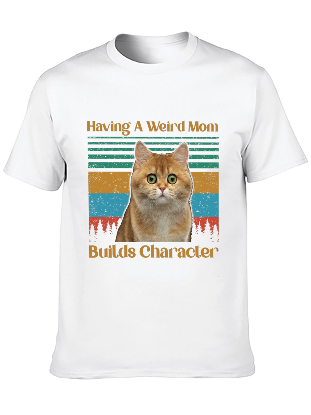 Weird Mom Cat T-Shirt