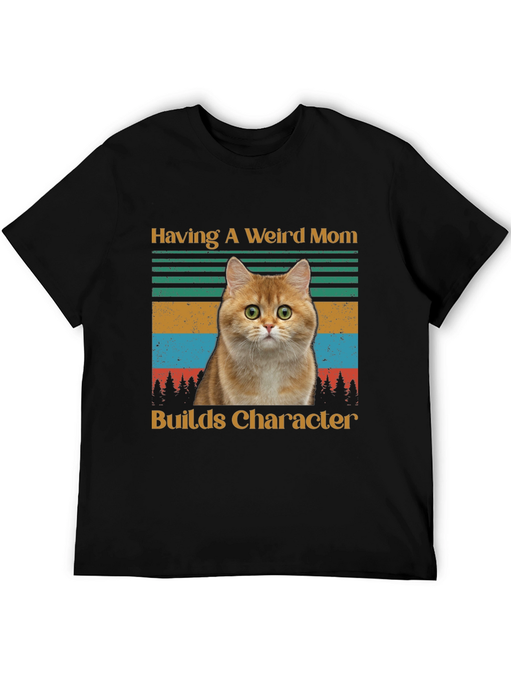 Weird Mom Cat T-Shirt