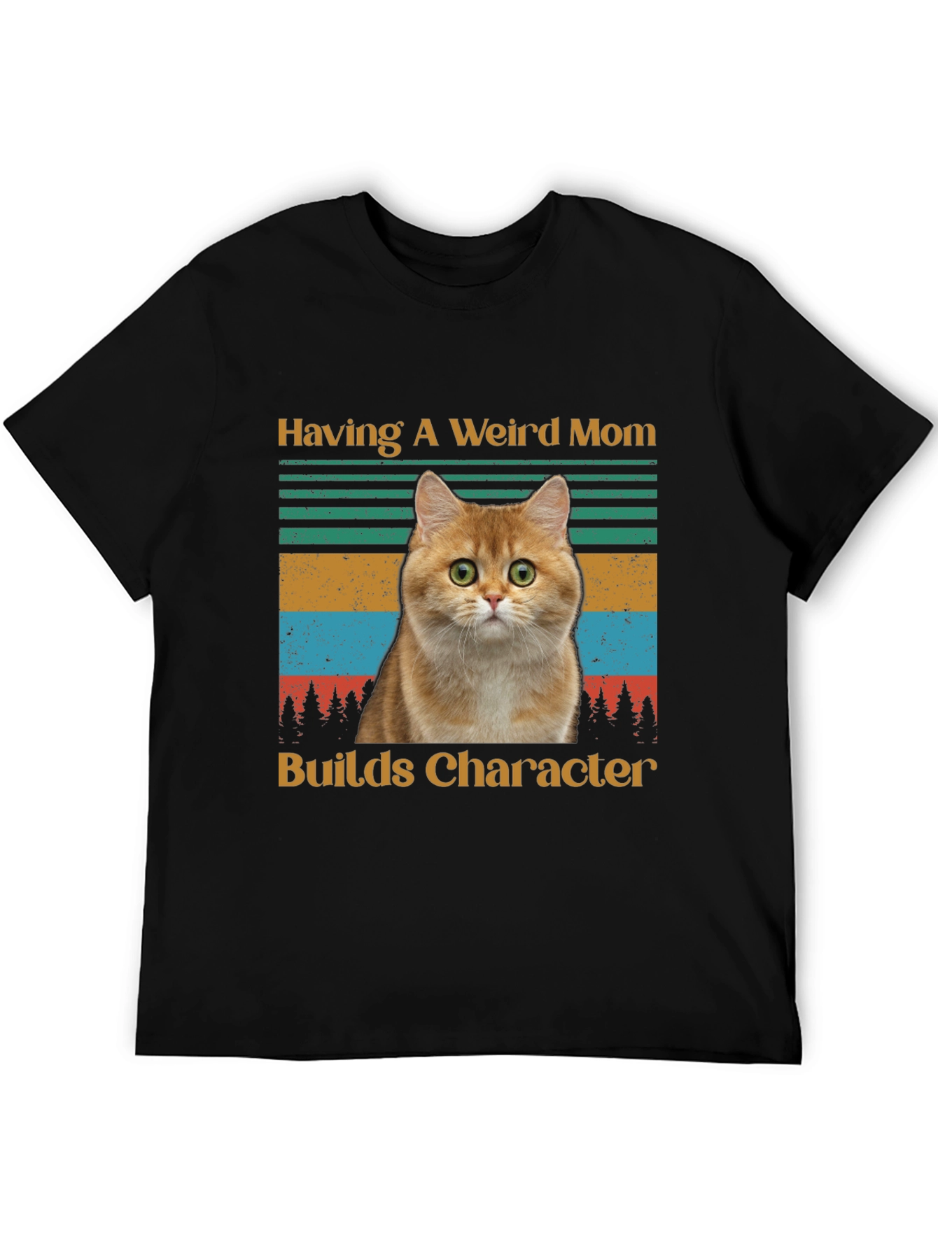 Weird Mom Cat T-Shirt