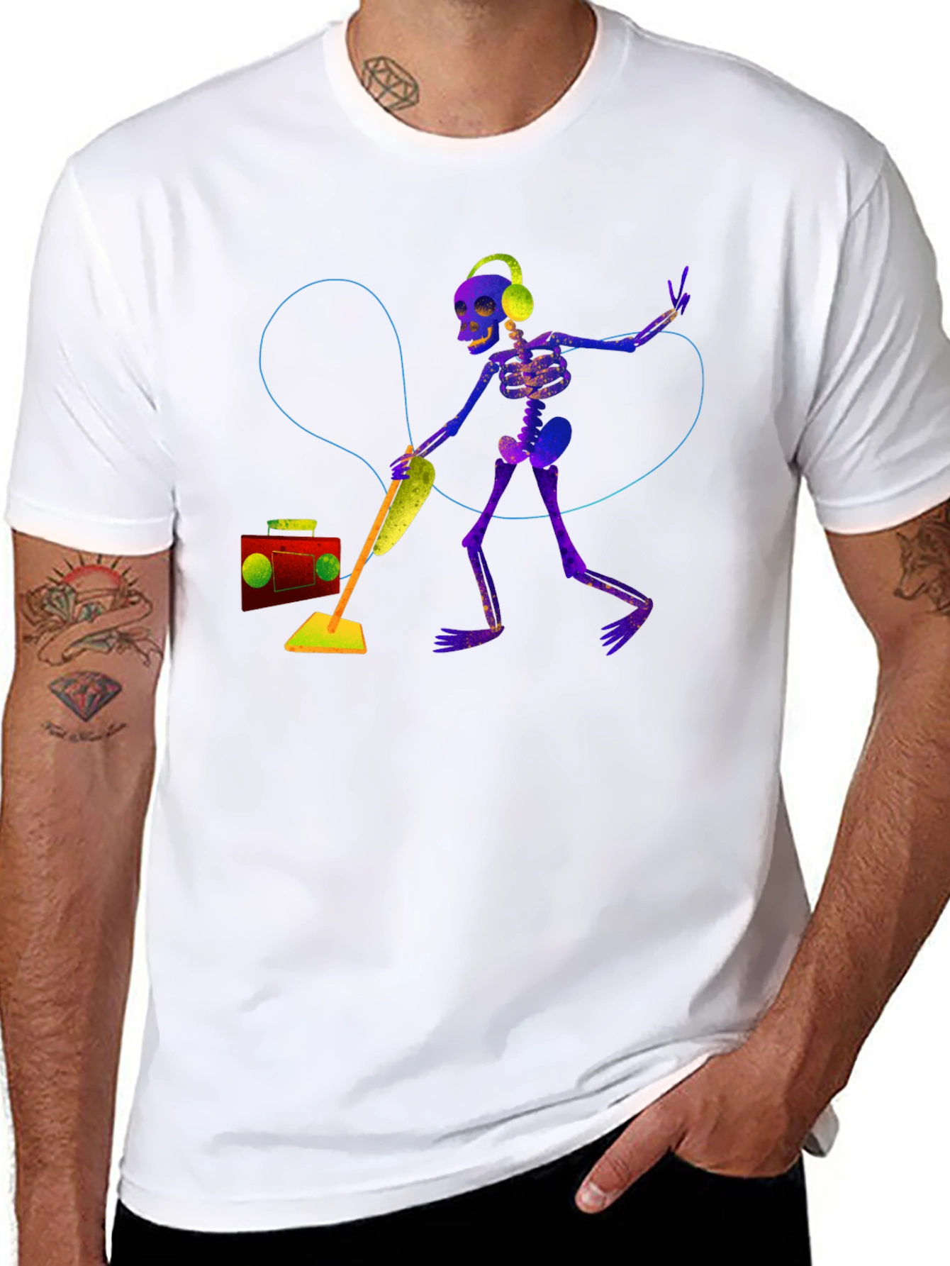 Dancing Skeleton Tee