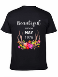 Beautiful Since May 1976 Birthday T-Shirt