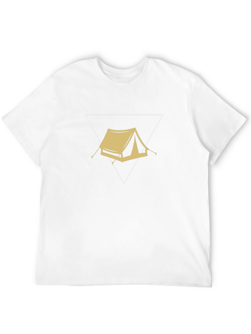 Camping Tent Graphic Tee - Outdoor Adventure Shirt