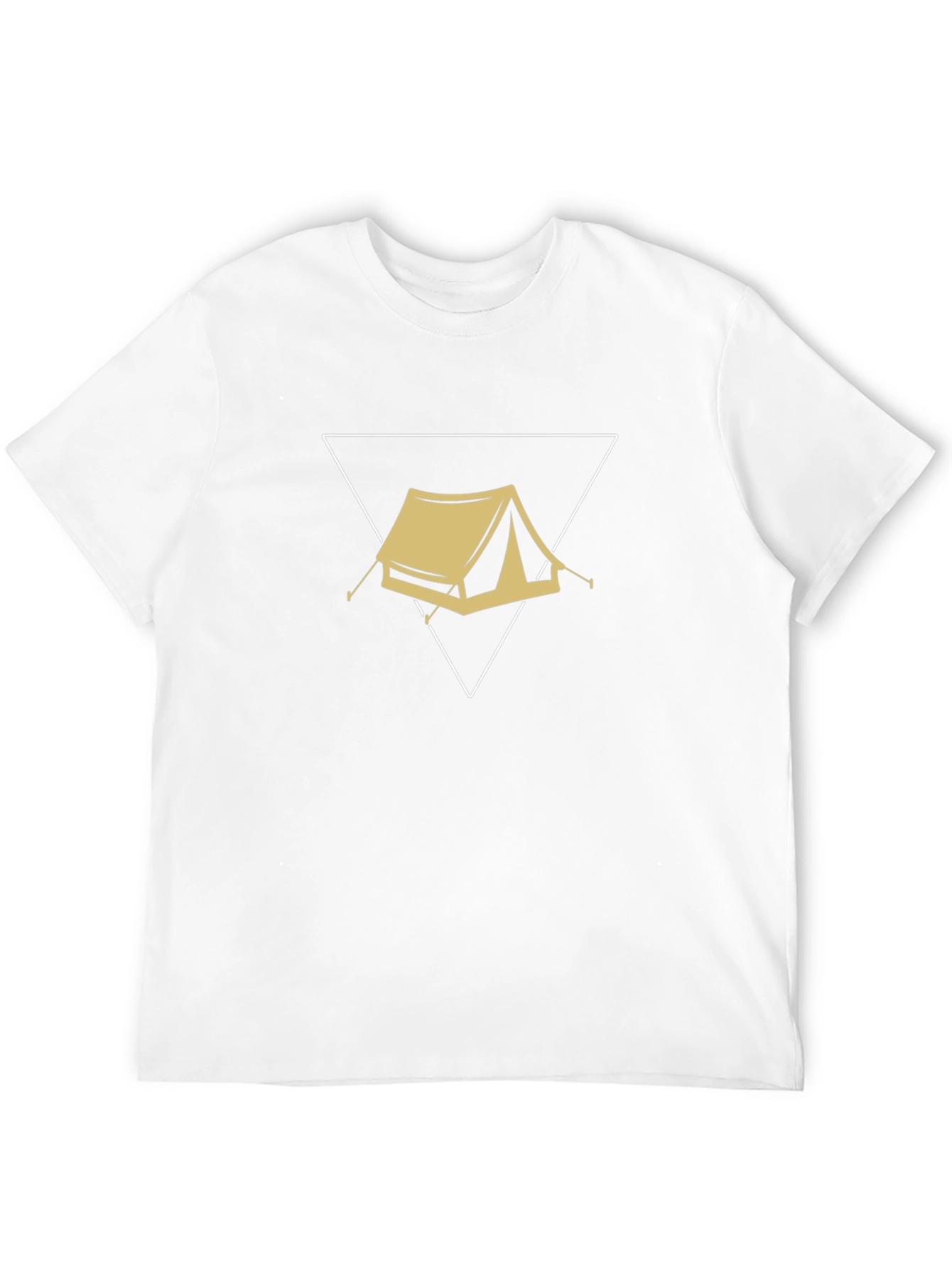 Camping Tent Graphic Tee - Outdoor Adventure Shirt