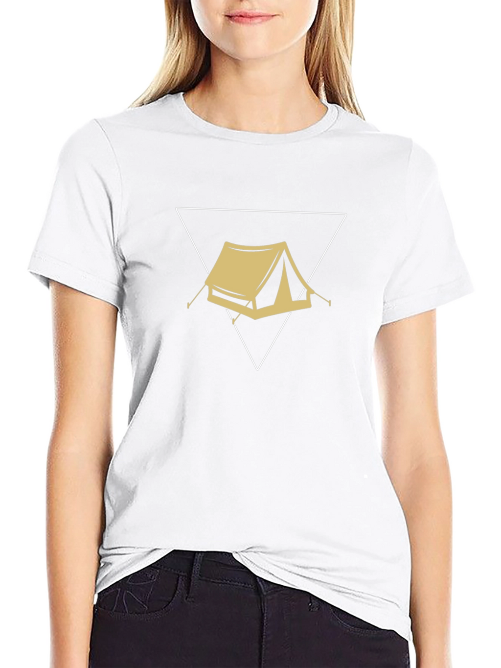 Camping Tent Graphic Tee - Outdoor Adventure Shirt