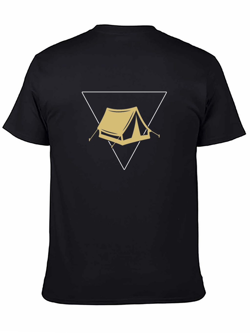 Camping Tent Graphic Tee - Outdoor Adventure Shirt
