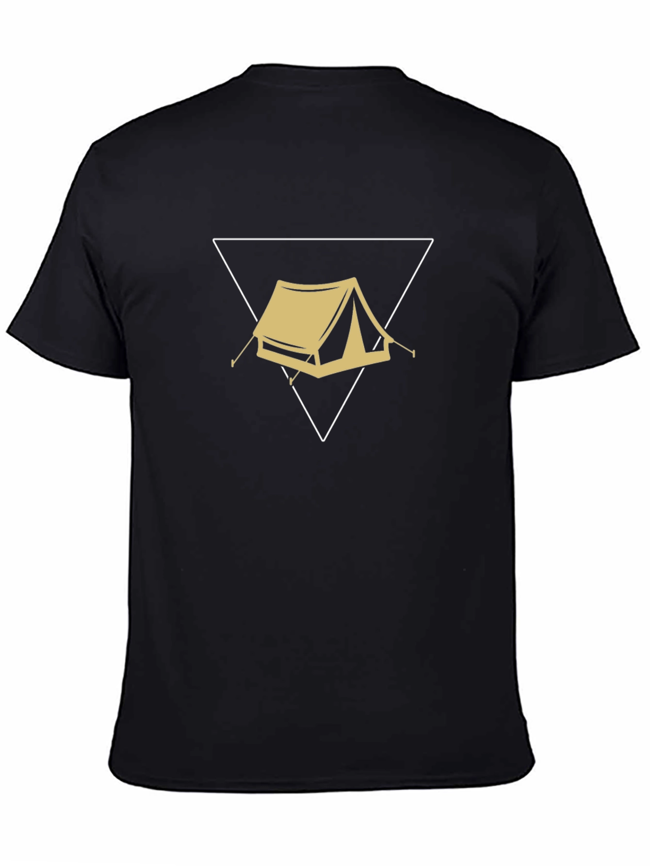 Camping Tent Graphic Tee - Outdoor Adventure Shirt