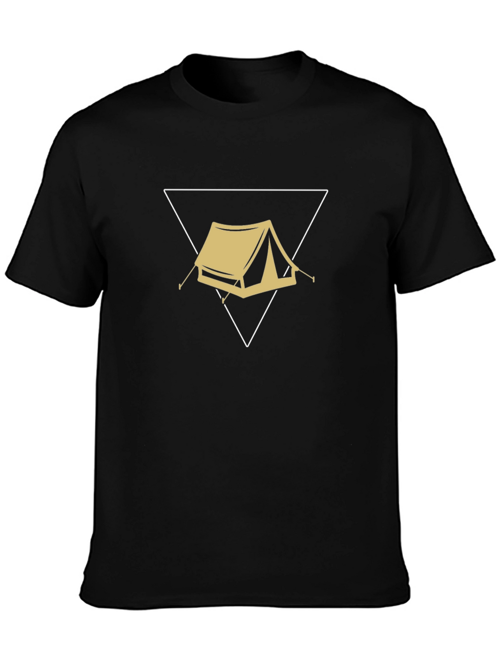 Camping Tent Graphic Tee - Outdoor Adventure Shirt