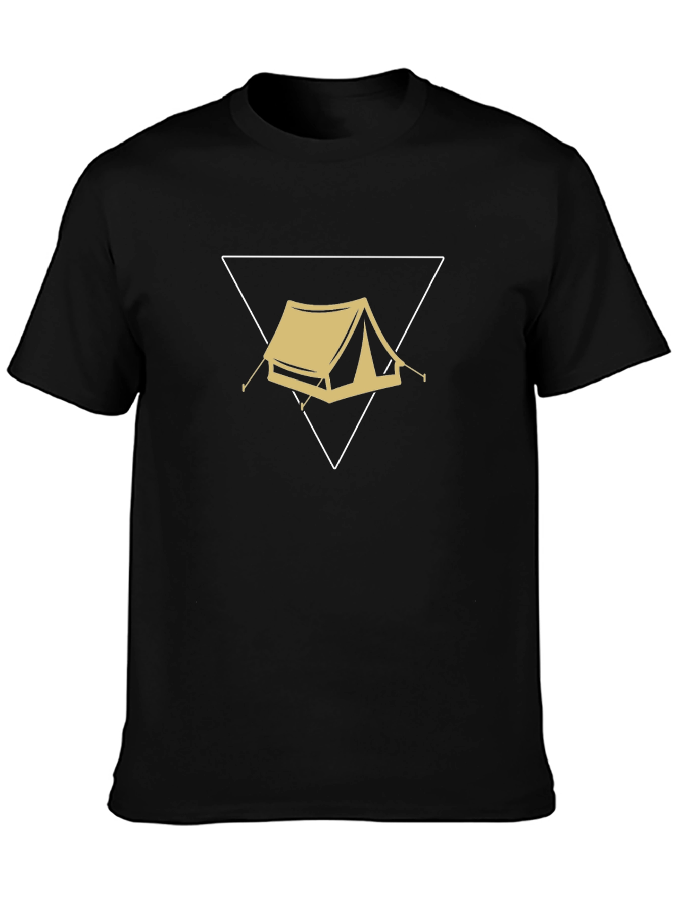 Camping Tent Graphic Tee - Outdoor Adventure Shirt