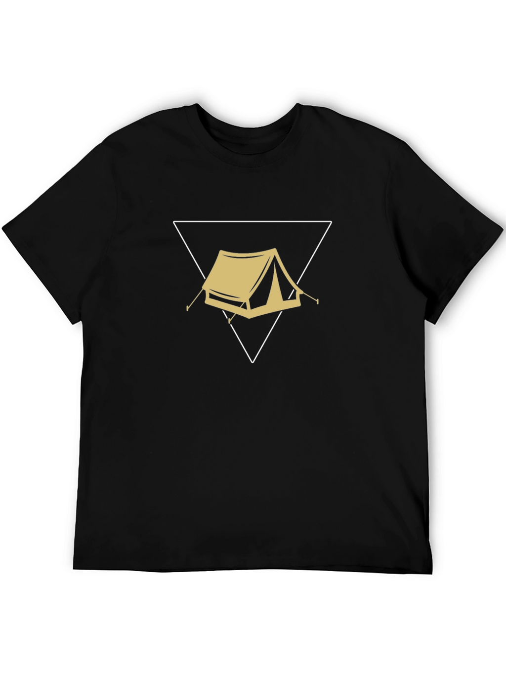 Camping Tent Graphic Tee - Outdoor Adventure Shirt