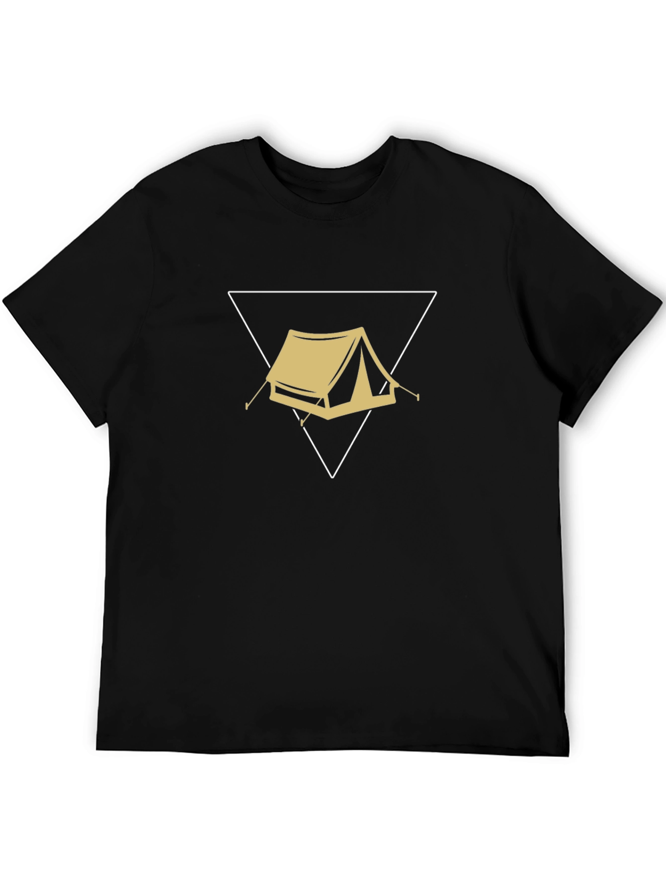 Camping Tent Graphic Tee - Outdoor Adventure Shirt