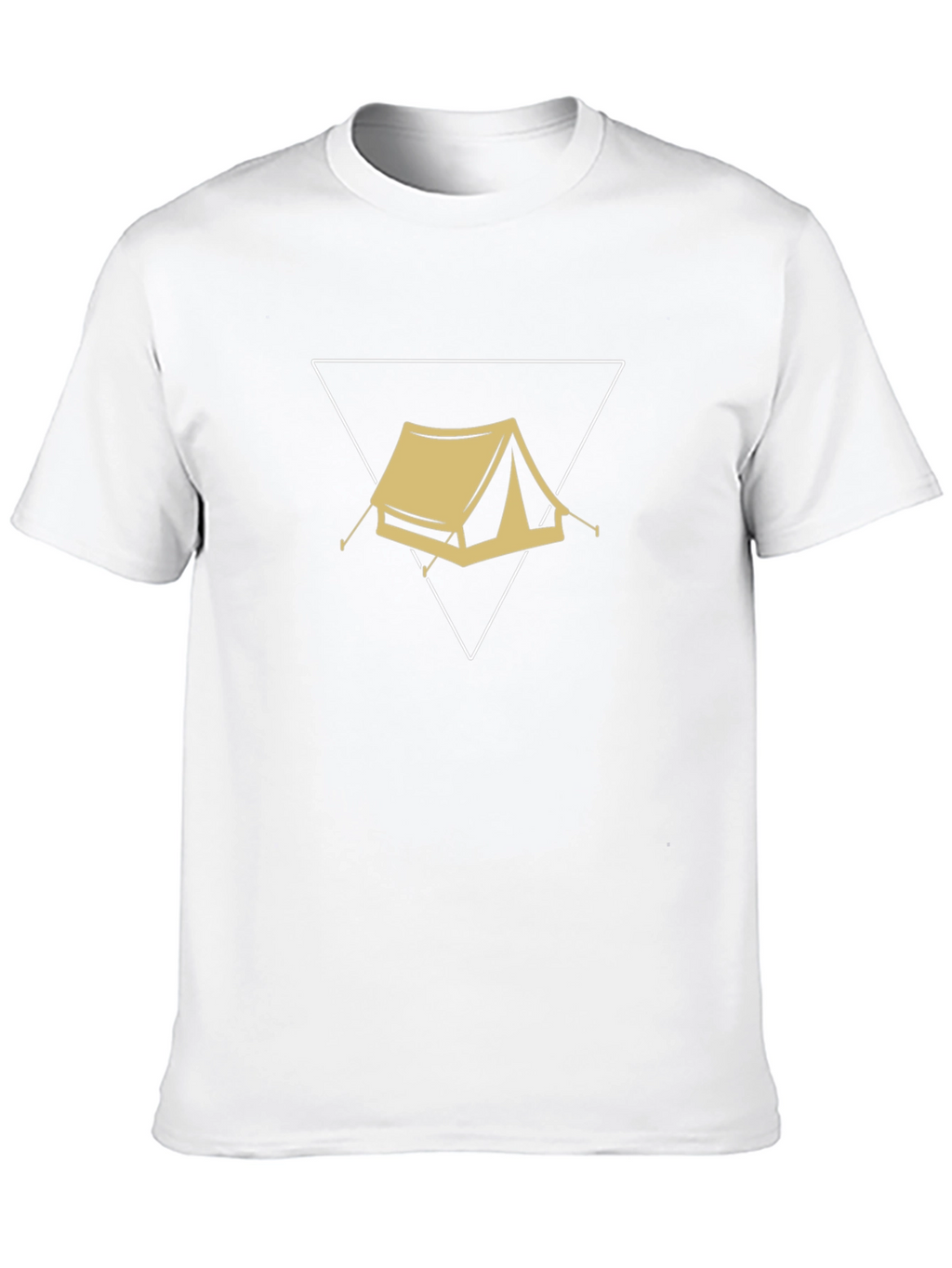 Camping Tent Graphic Tee - Outdoor Adventure Shirt