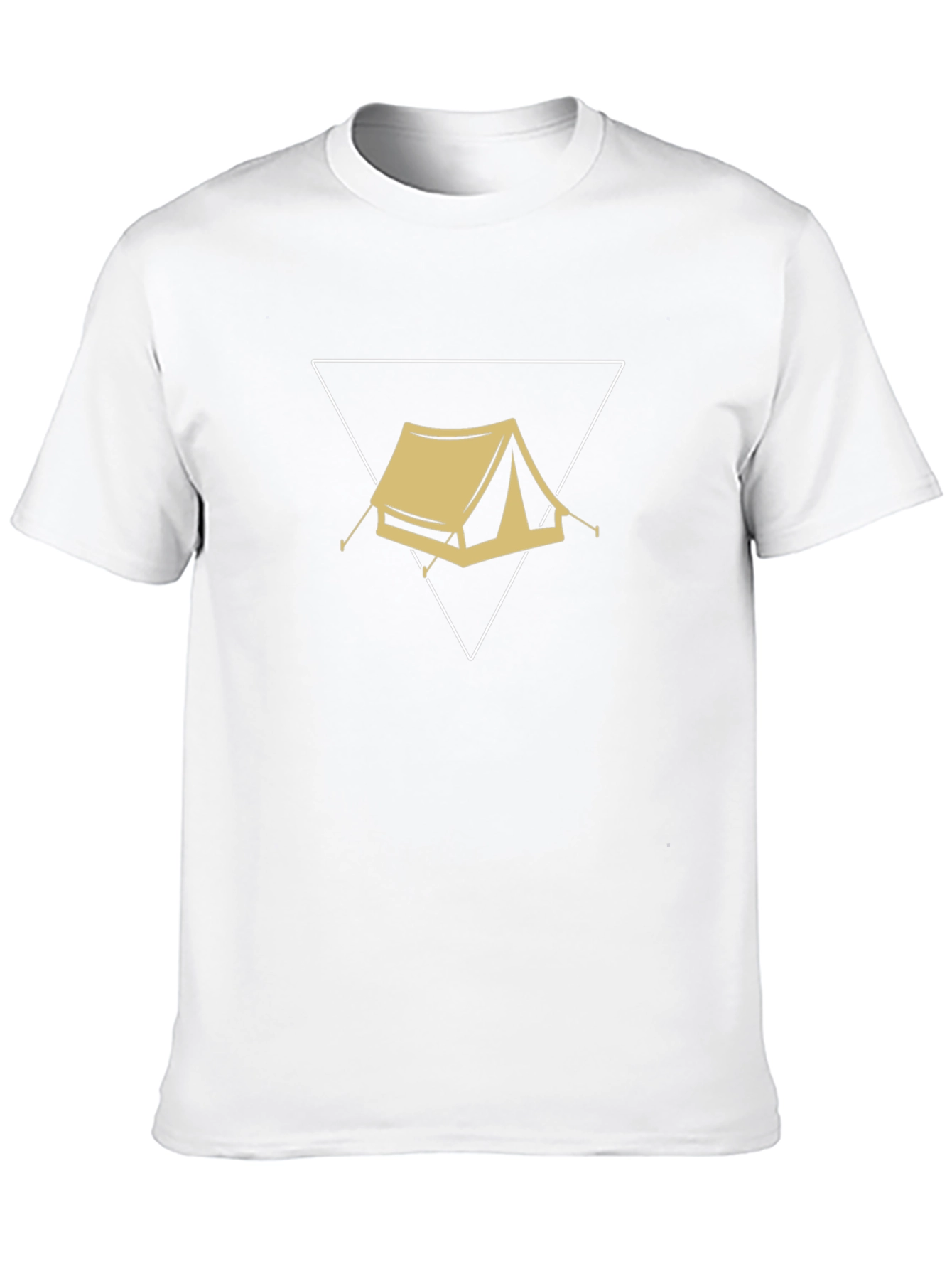 Camping Tent Graphic Tee - Outdoor Adventure Shirt