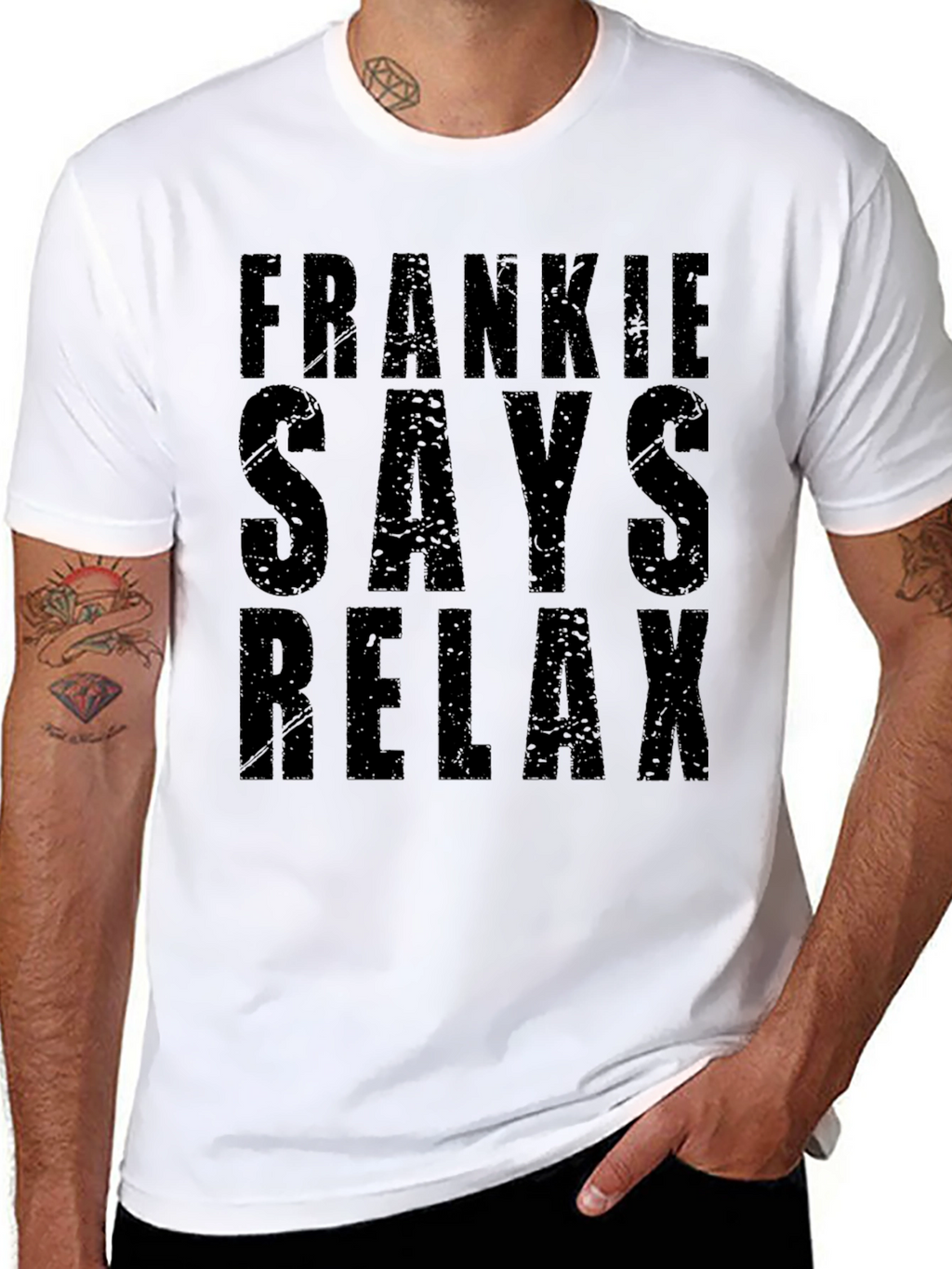 Frankie Says Relax T-Shirt - Retro Style