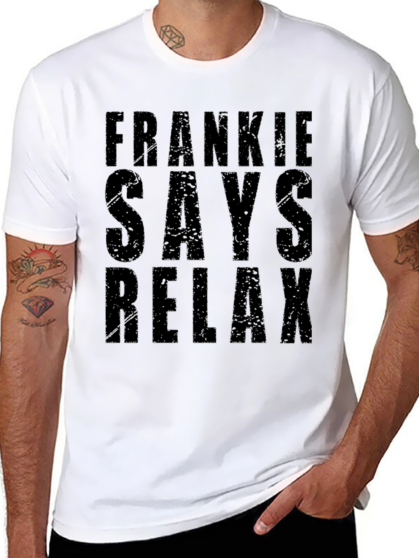 Frankie Says Relax T-Shirt - Retro Style