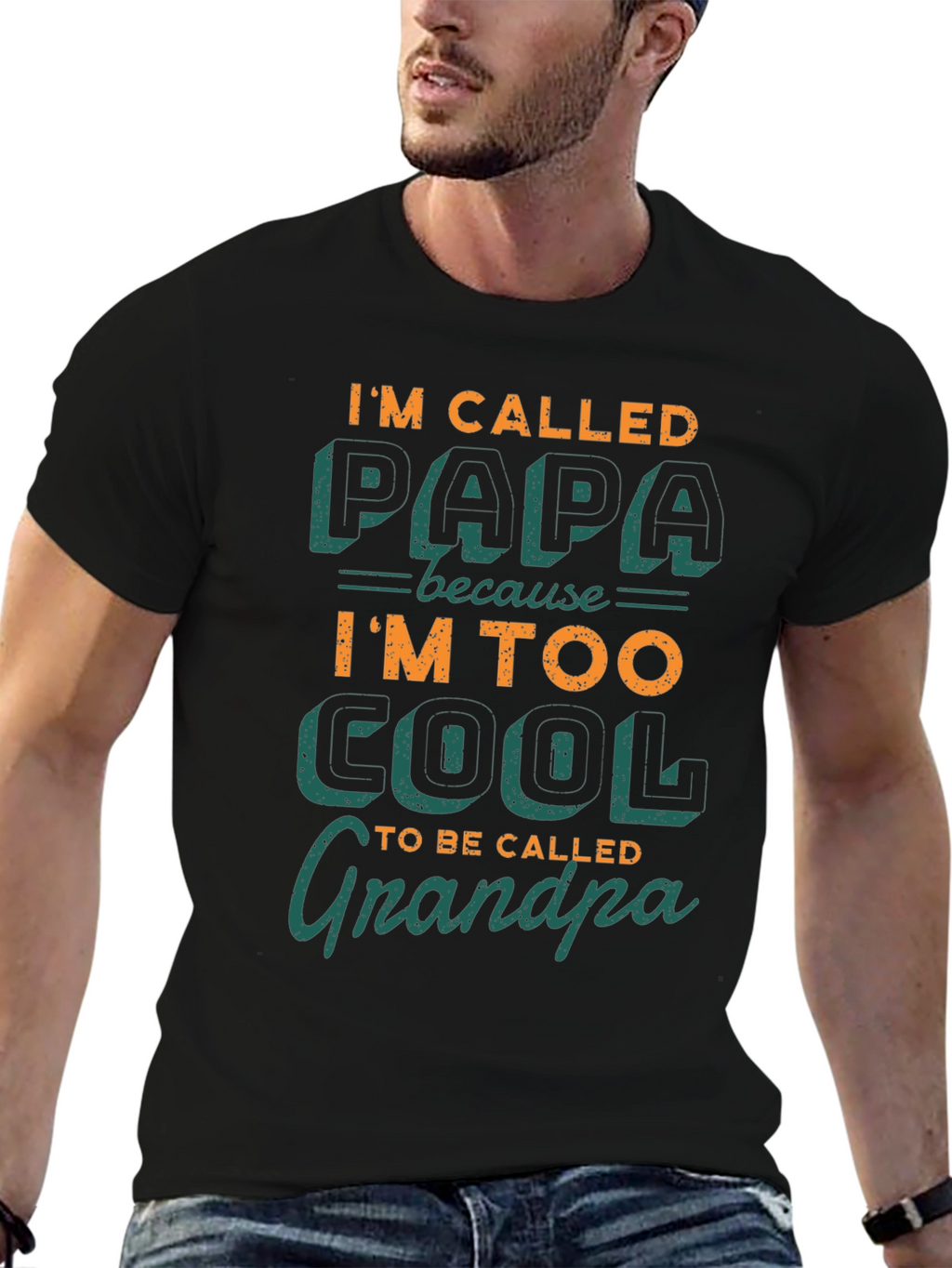 Cool Papa T-Shirt - Grandpa Alternative