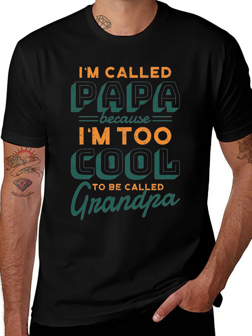 Cool Papa T-Shirt - Grandpa Alternative