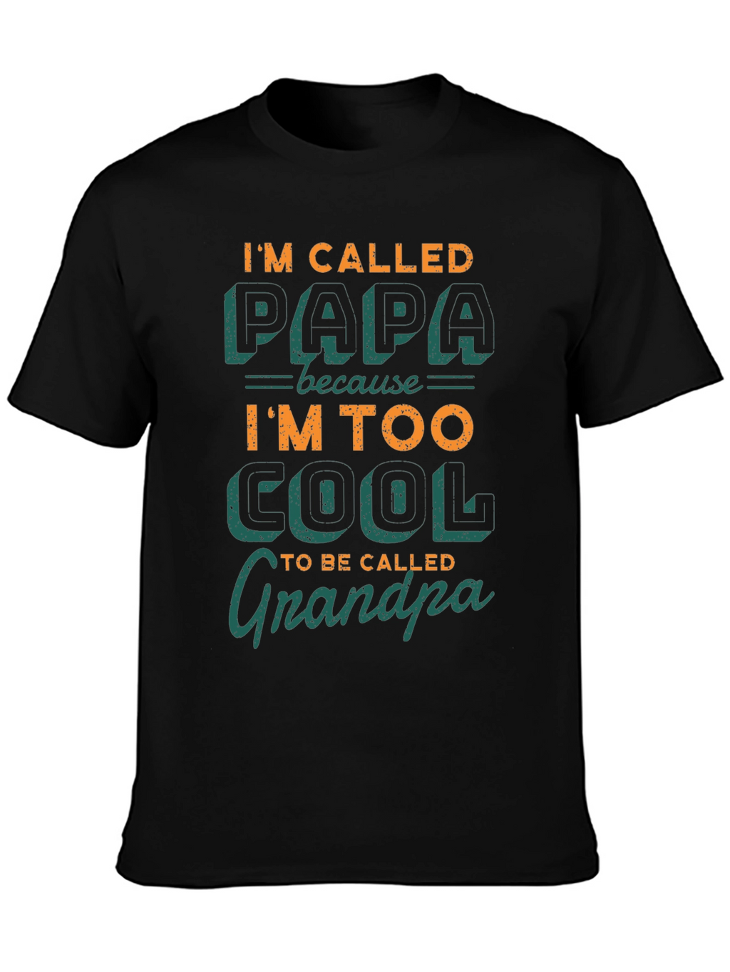 Cool Papa T-Shirt - Grandpa Alternative