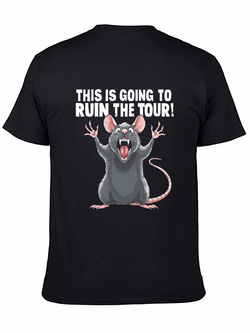 Ruin The Tour Rat Graphic T-Shirt