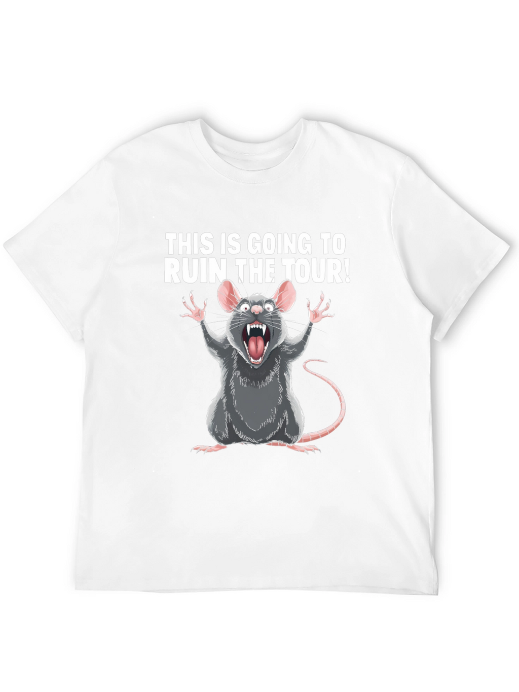 Ruin The Tour Rat Graphic T-Shirt