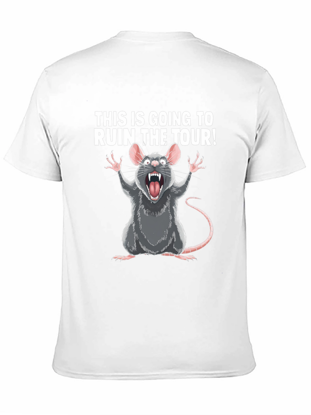 Ruin The Tour Rat Graphic T-Shirt