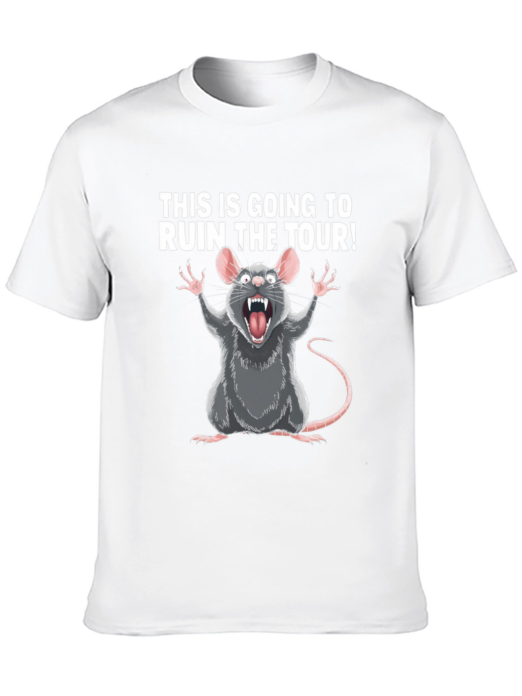 Ruin The Tour Rat Graphic T-Shirt