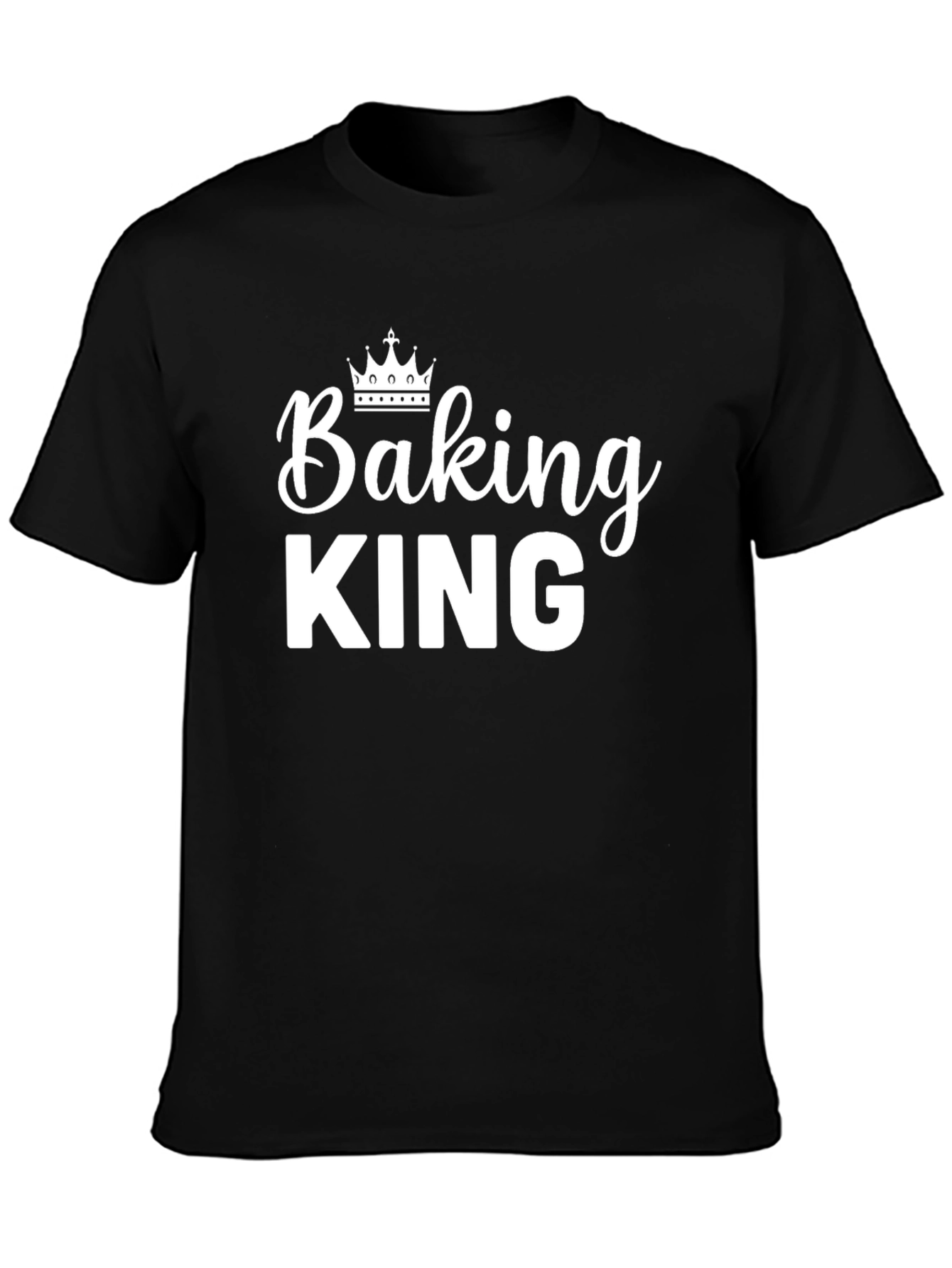 Baking King T-Shirt - Stylish Cook Apparel