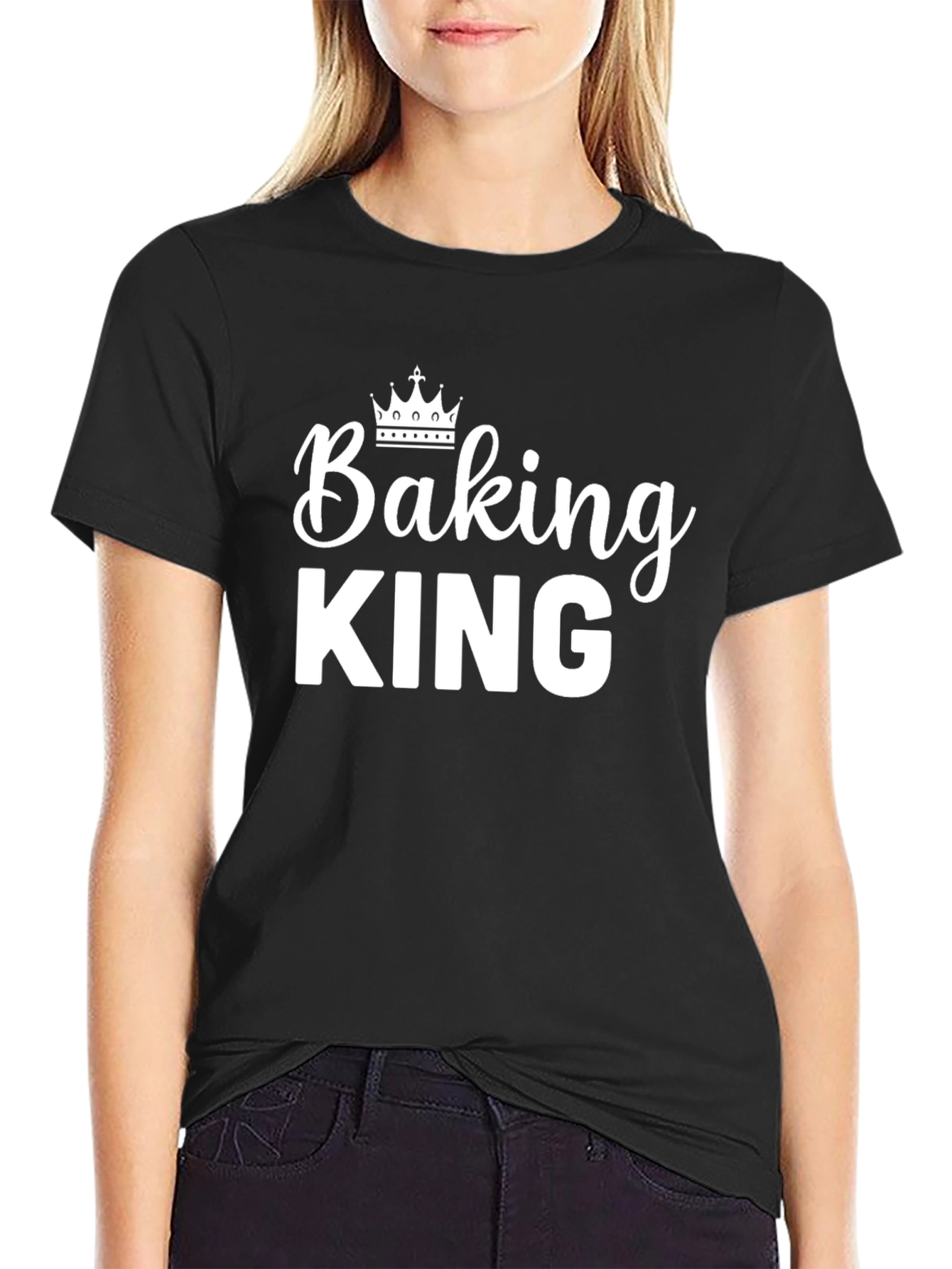 Baking King T-Shirt - Stylish Cook Apparel