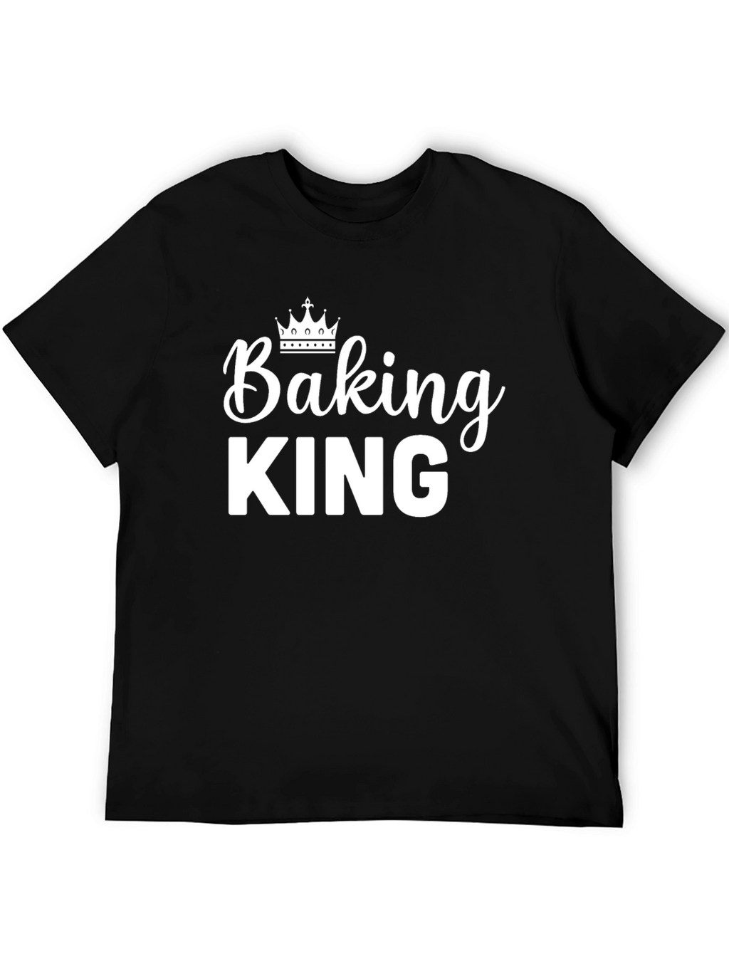 Baking King T-Shirt - Stylish Cook Apparel