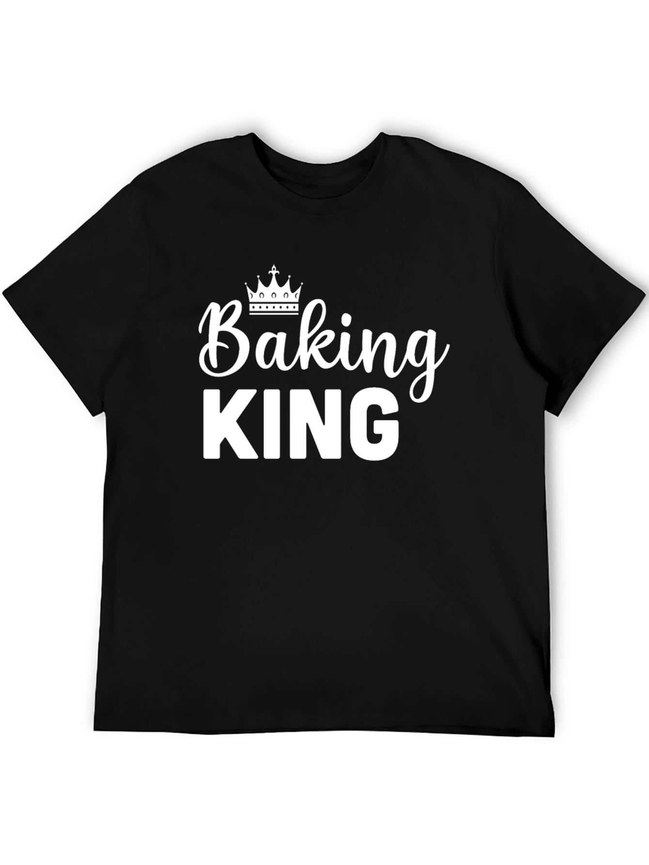 Baking King T-Shirt - Stylish Cook Apparel