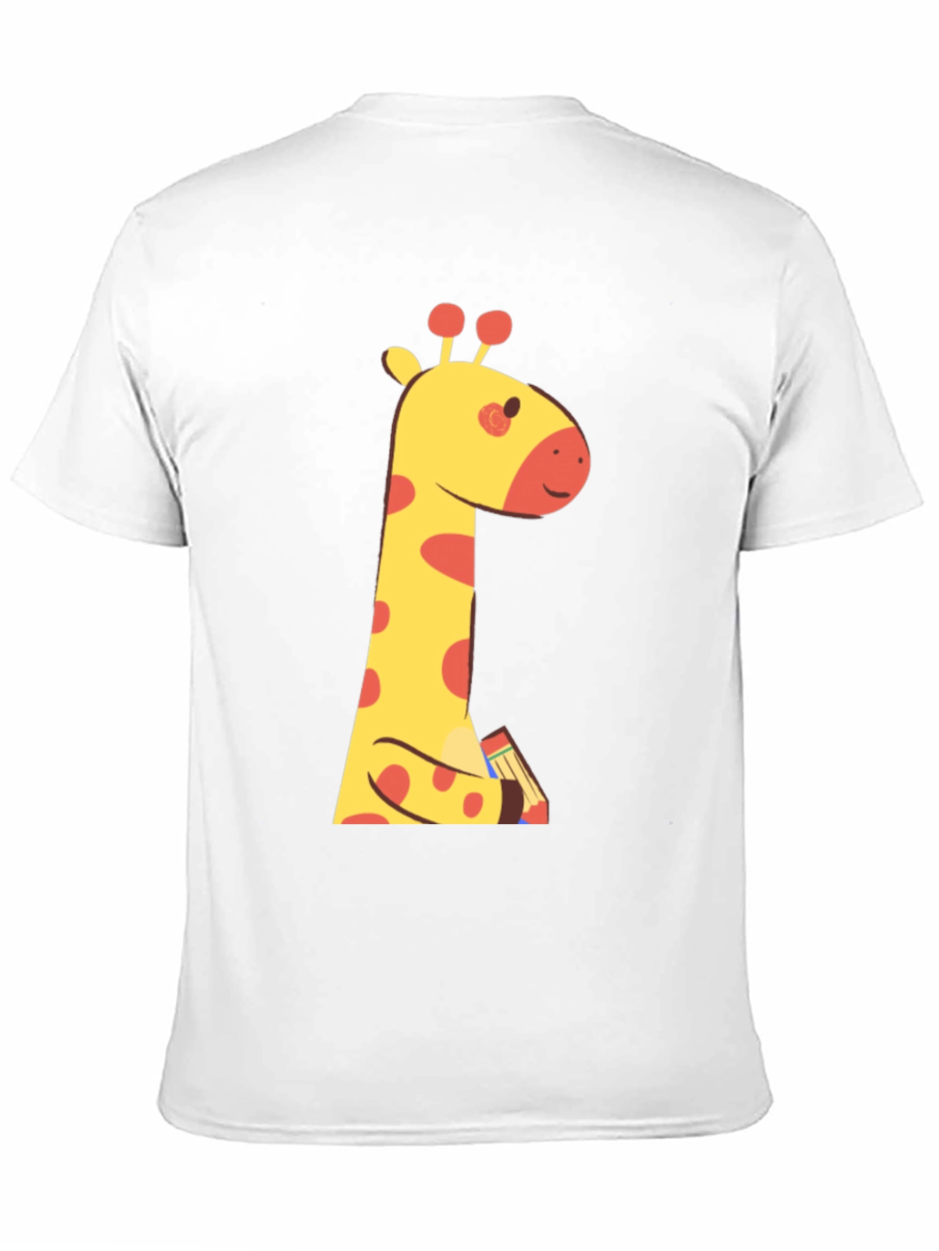 Cute Giraffe Cartoon Graphic T-Shirt