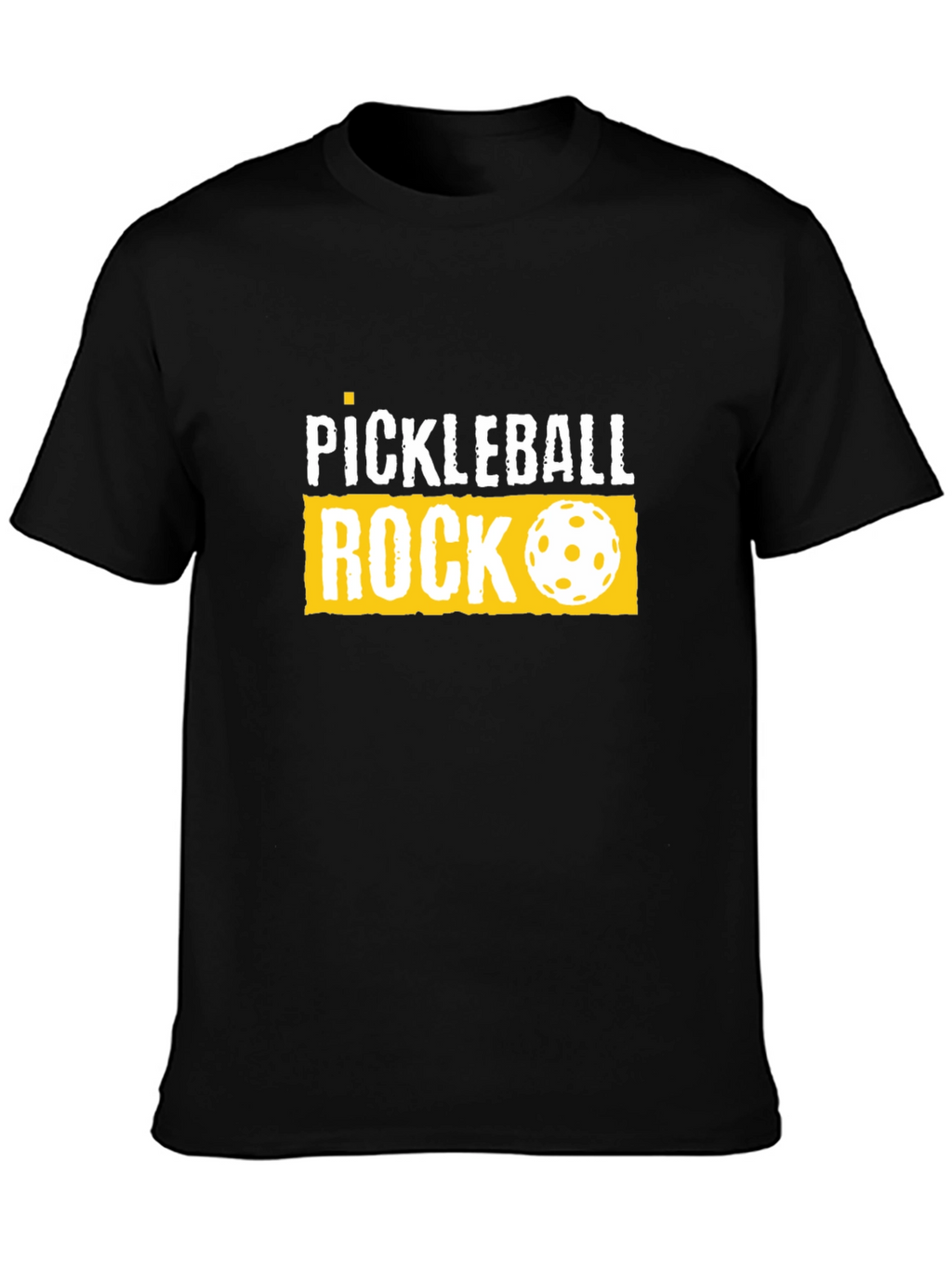 Pickleball Rock Graphic T-Shirt