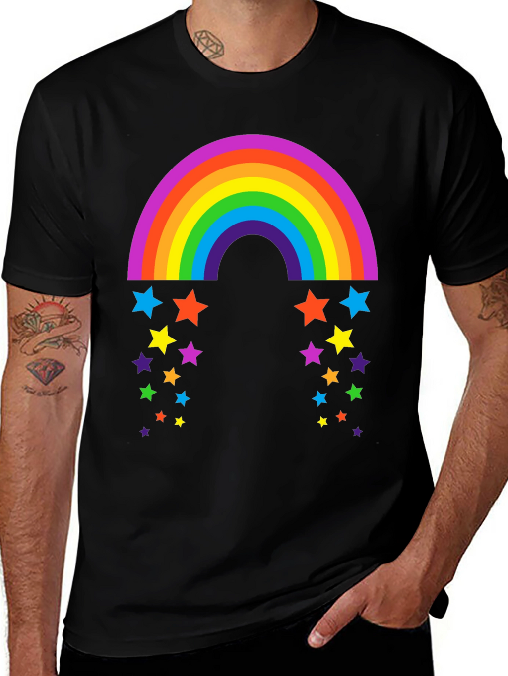 Rainbow Star T-Shirt