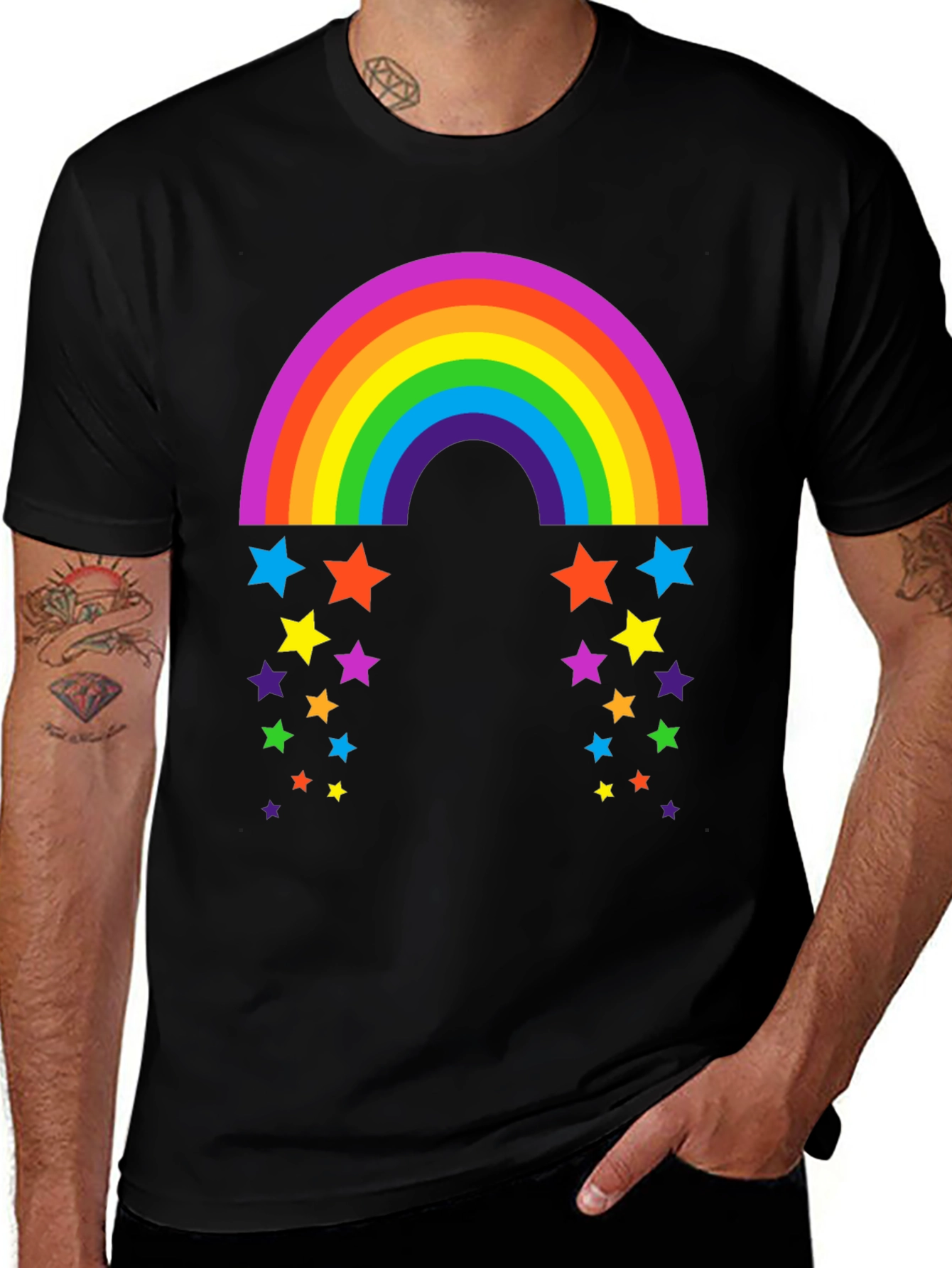 Rainbow Star T-Shirt