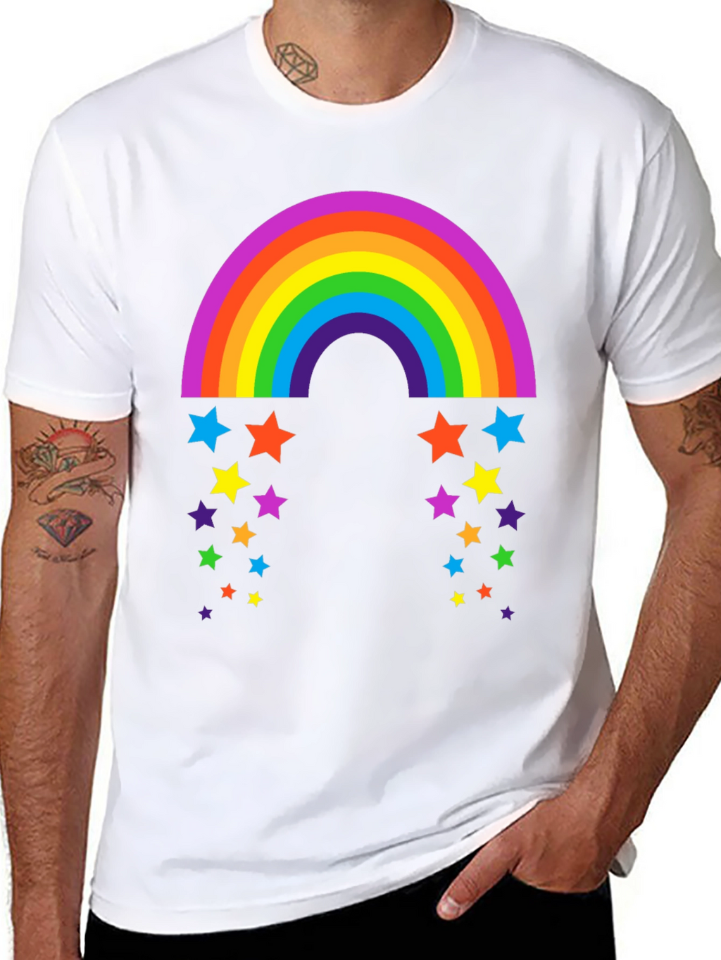Rainbow Star T-Shirt