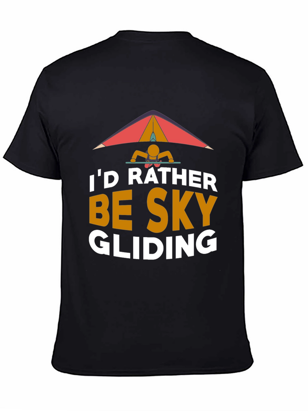 Id Rather Be Sky Gliding Graphic T-Shirt