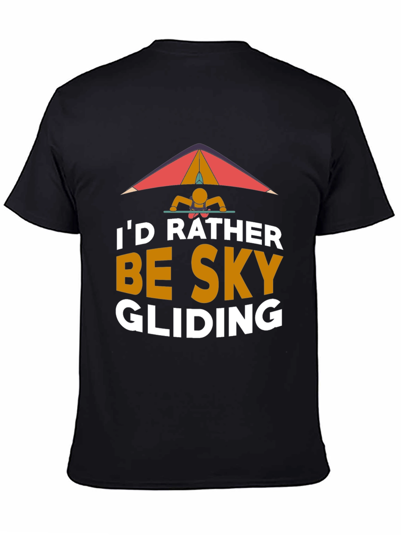 Id Rather Be Sky Gliding Graphic T-Shirt