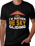 Id Rather Be Sky Gliding Graphic T-Shirt
